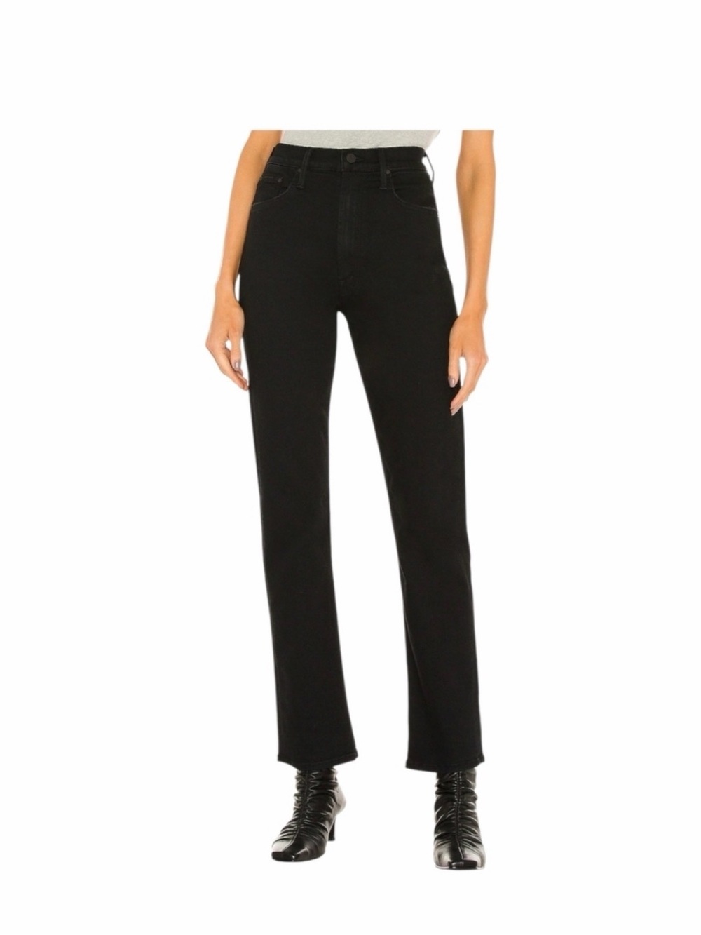 MOTHER High Waisted Rider Skimp in Not Guilty Size 25